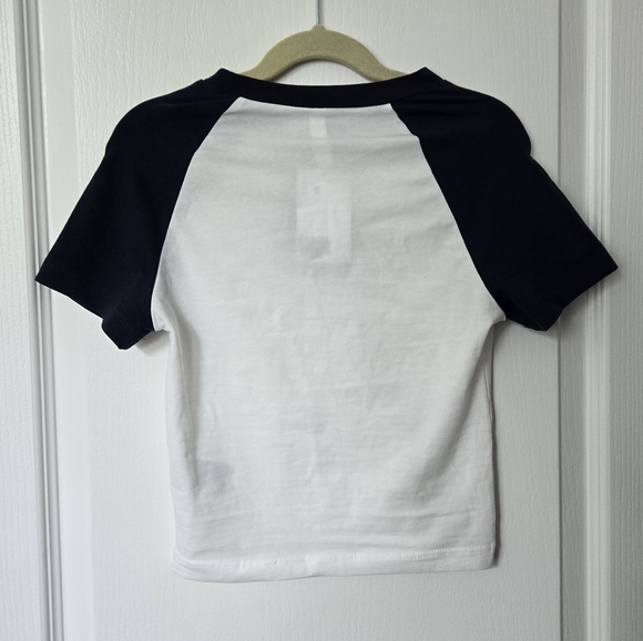 XS Colour Block Baby Tee - Picture 2 of 3